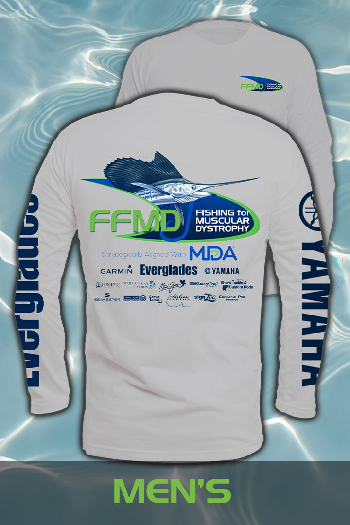 Long Sleeve Sailfish Performance Shirt (Dri-Fit) - Grey – Fishing for MD - Muscular  Dystrophy