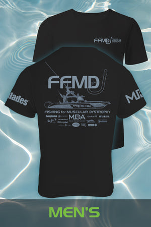 Short Sleeve FFMD Monochromatic Performance Shirt (Dri-Fit)- Black