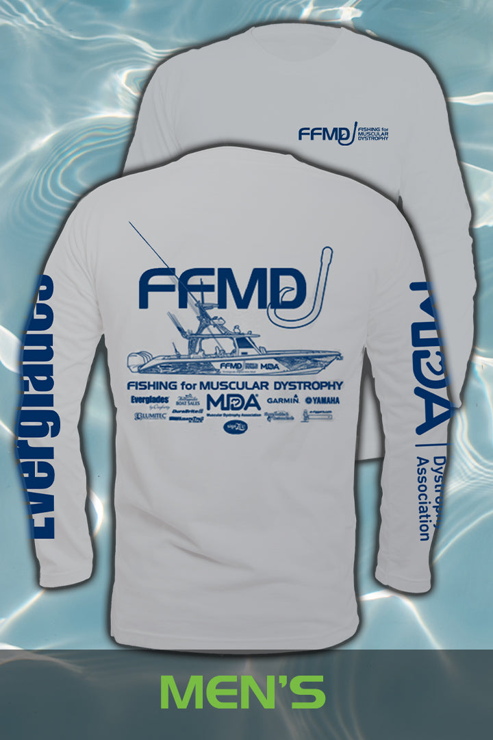 Long Sleeve  FFMD Monochromatic Performance Shirt (Dri-Fit)- Grey/Navy