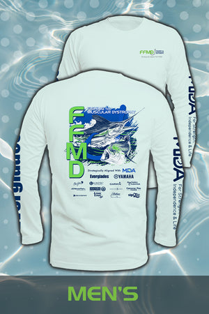 . Long Sleeve FFMD Performance Shirt - Marlin Mahi Aqua Mist